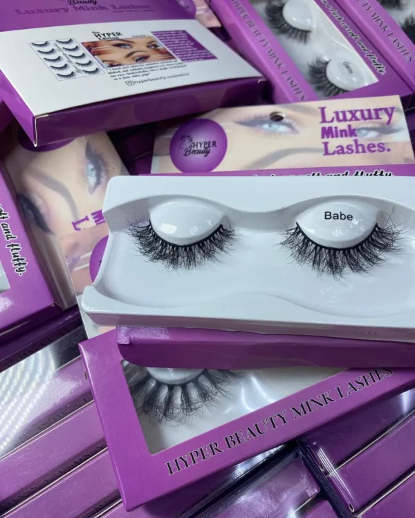 Hyper Beauty luxury mink lash (Babe)