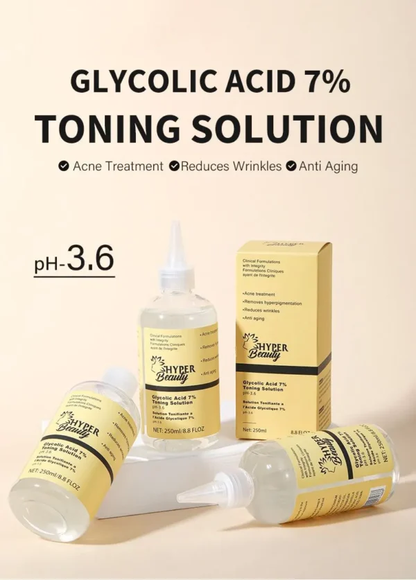 Hyper beauty glycolic toning solution