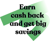 Earn cash back