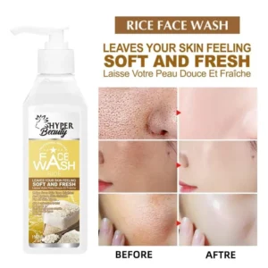 Hyper Beauty Rice Face Wash – Gentle Brightening & Hydration